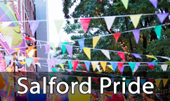 Salford Pride Flags
